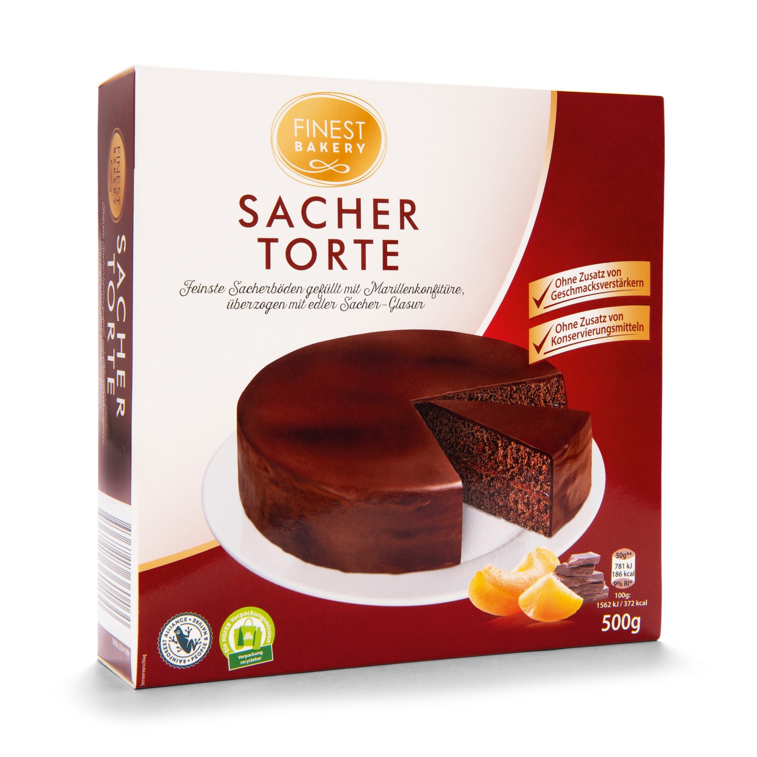 FINEST BAKERY Sachertorte 500 g