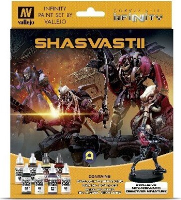 Vallejo - Model + Game Color Maling Sæt - Infinity Shasvastii - 8X17 ML