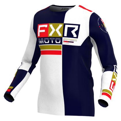 Maillot cross FXR PODIUM PRO BATTALION 2024 - Bleu / Blanc