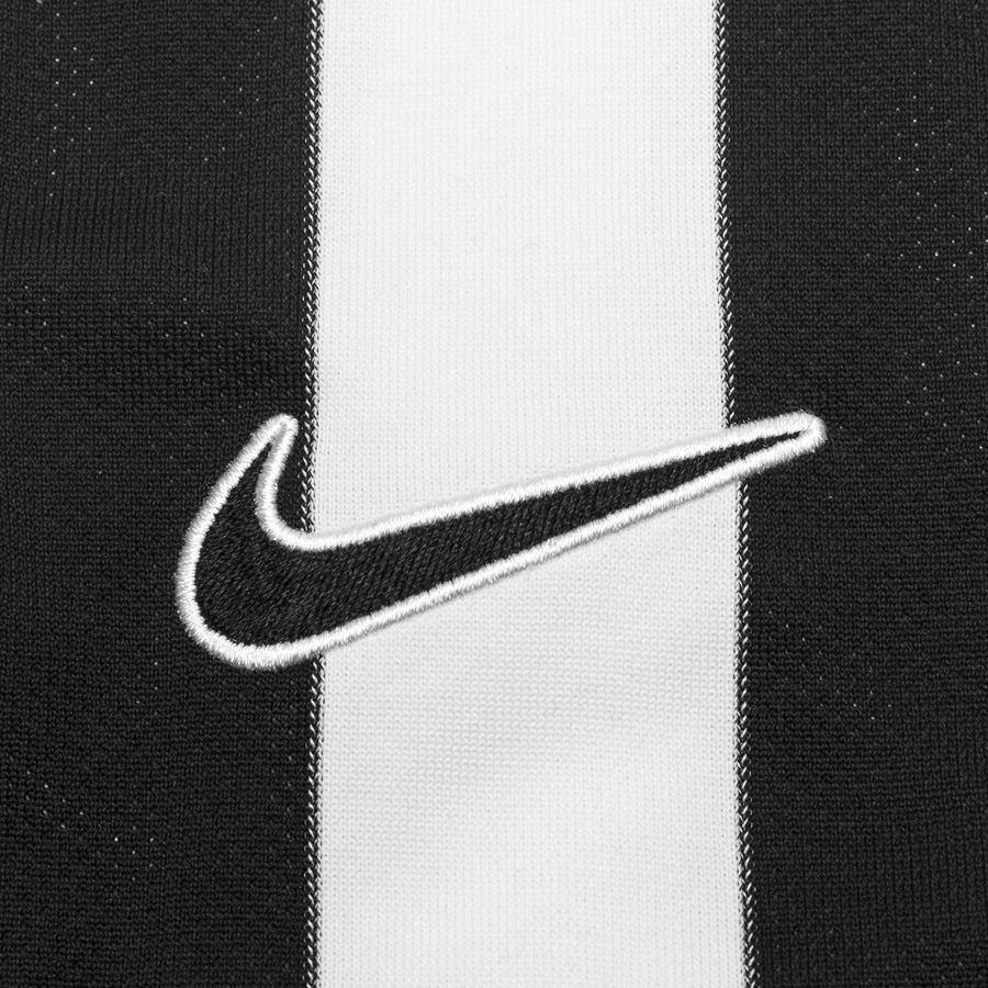Nike Maillot Dri-FIT Striped Division IV - Blanc/Noir Enfant