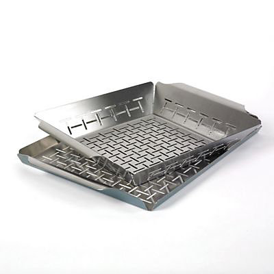 Plat de cuisson en inox pour barbecue Weber Style