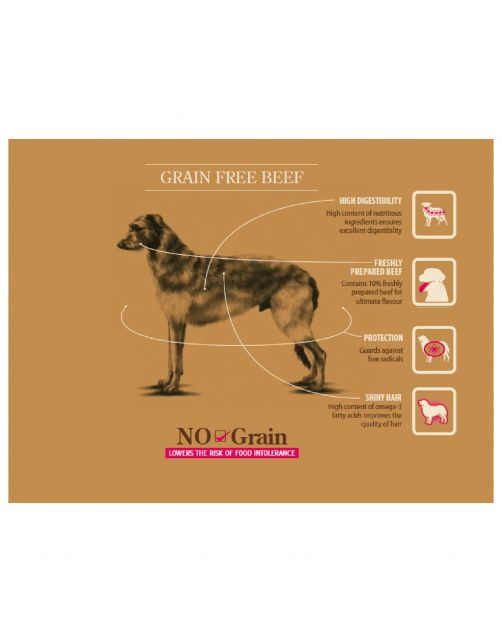 Sam's Field Adult High Meat & Grain Free Rund - Hondenvoer