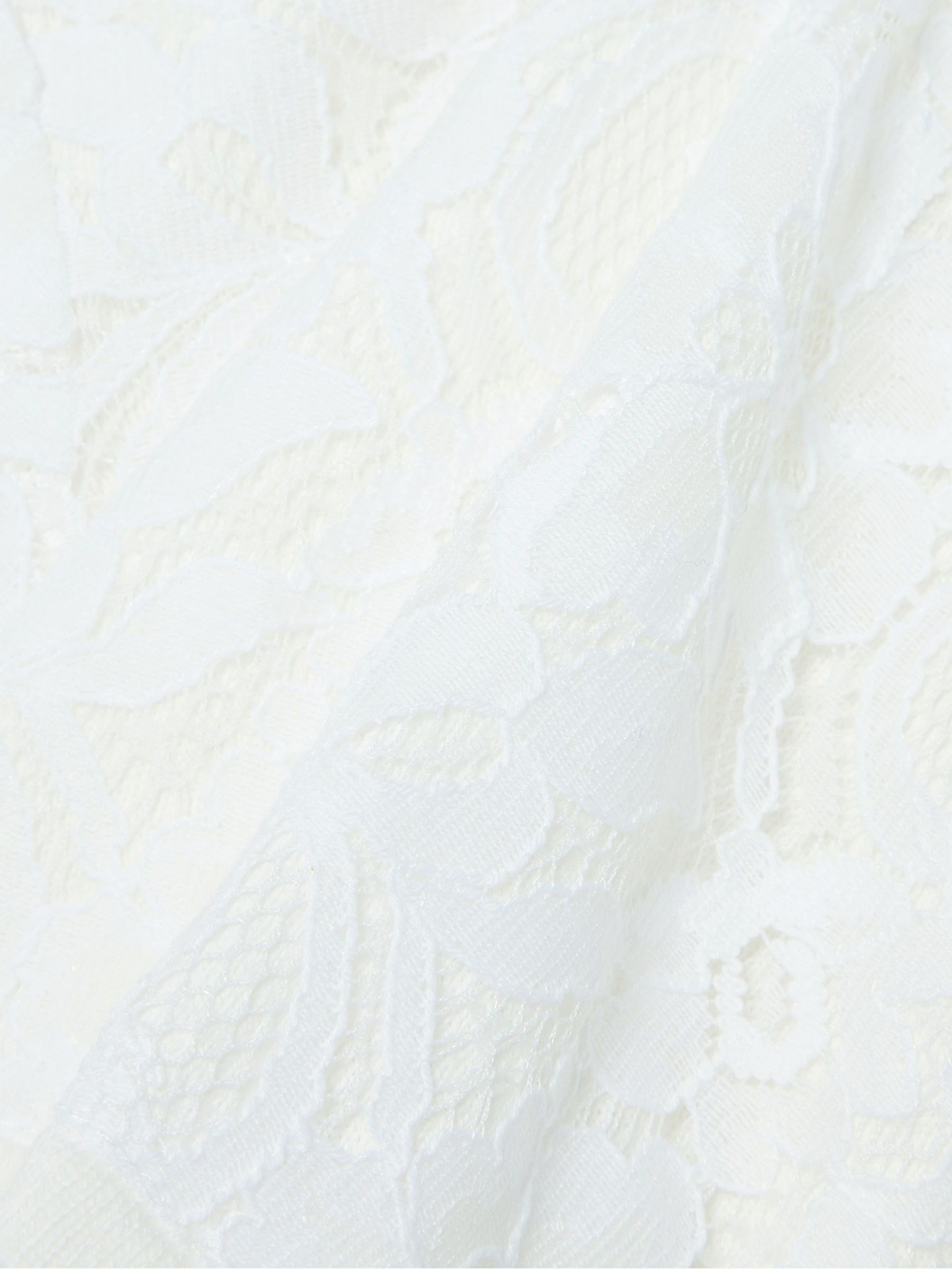 Monsoon 100% katoenen babyvest met kant