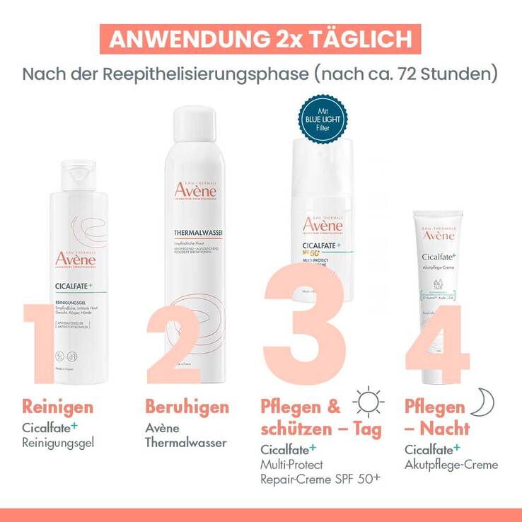 Avene Cicalfate + Multi-Protect Repair-Cre.SPF 50 + , 30 ml