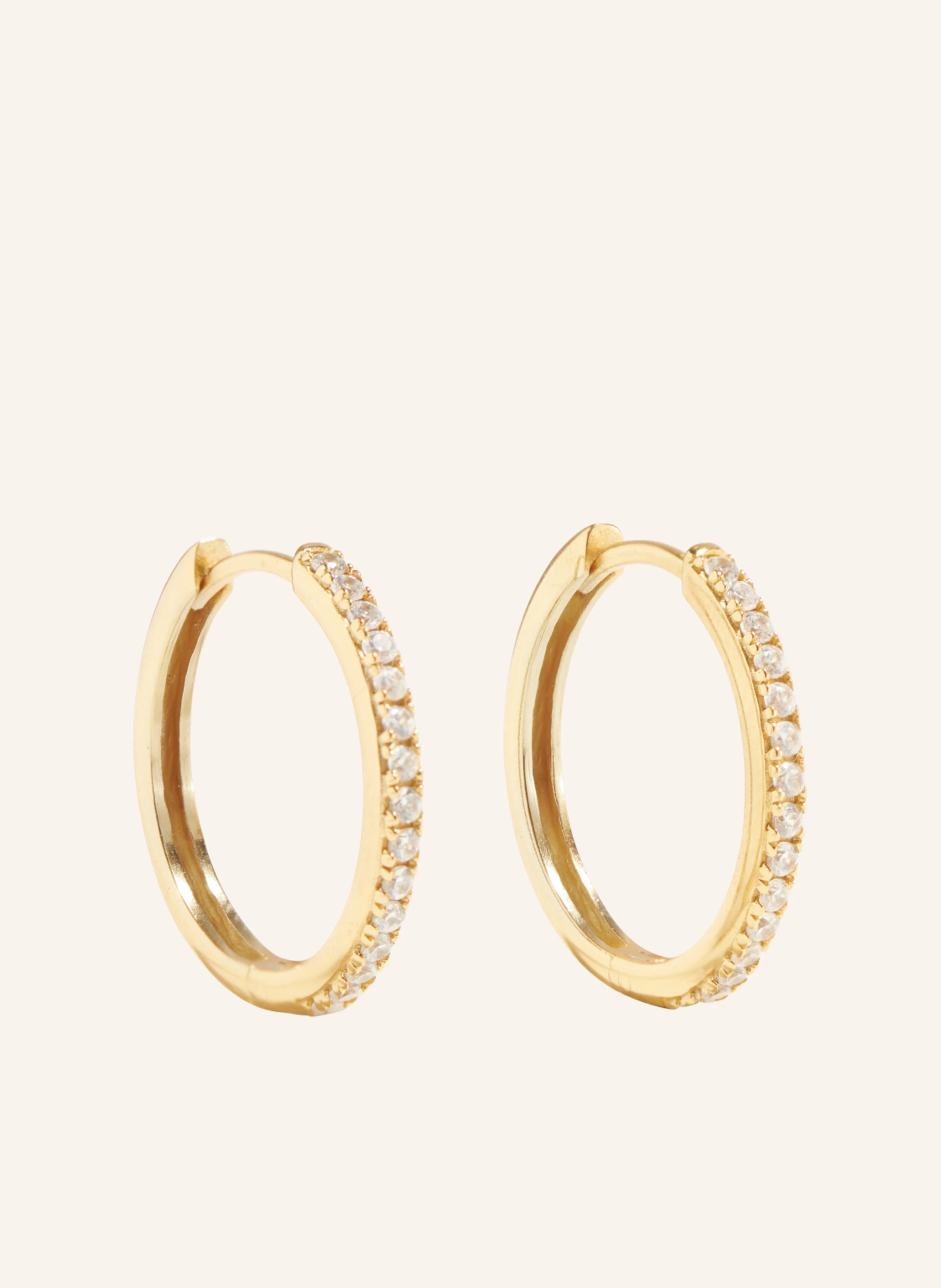 Pompidou Ohrhänger LILLIAN SMALL PAVé by GLAMBOU