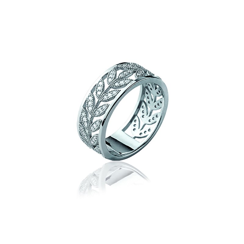 Bague Femme - Argent 925 - Oxyde de zirconium