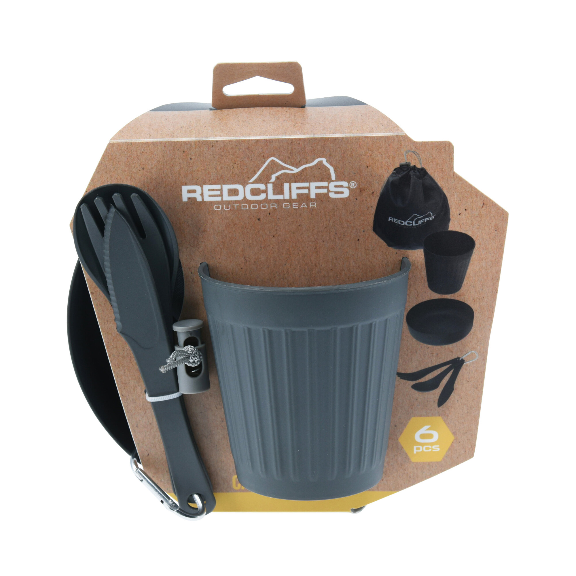 Camping Geschirr Set 7-teilig