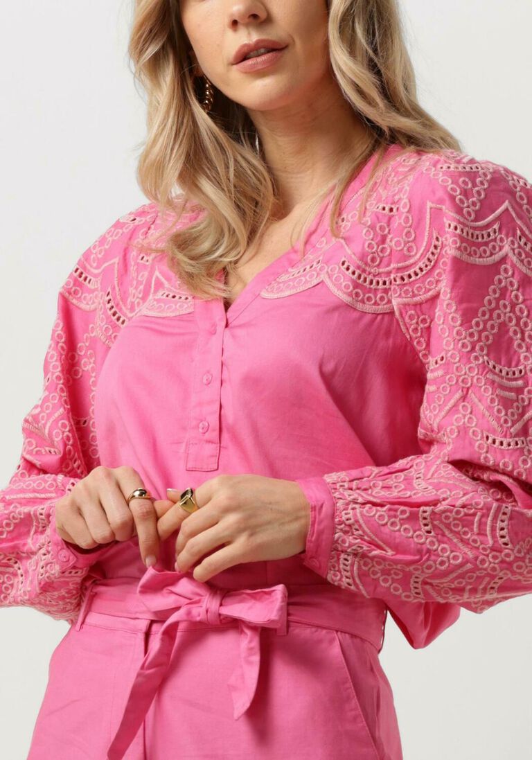 FREEBIRD roze freebird blouse bauke