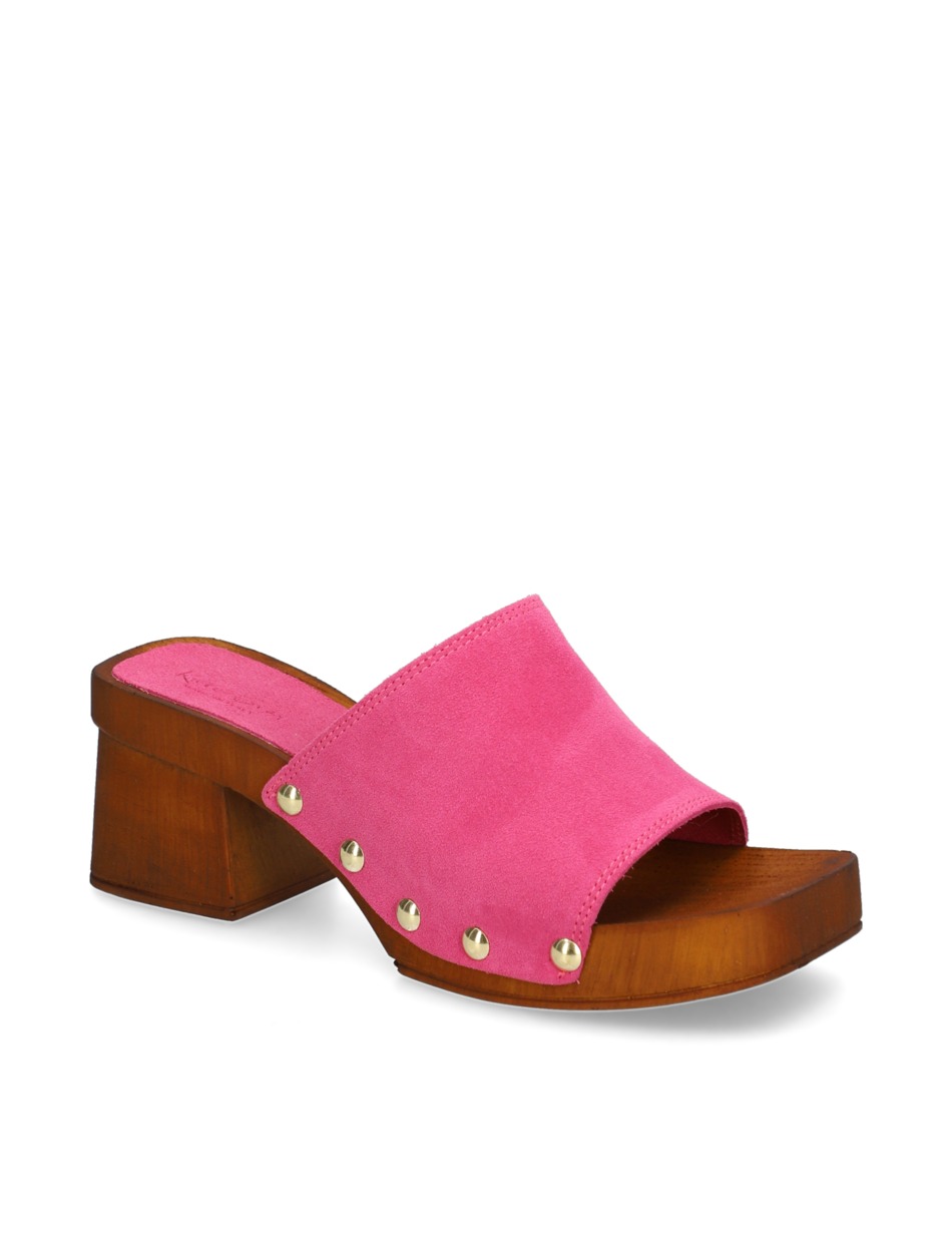 Veloursleder Pantoffel