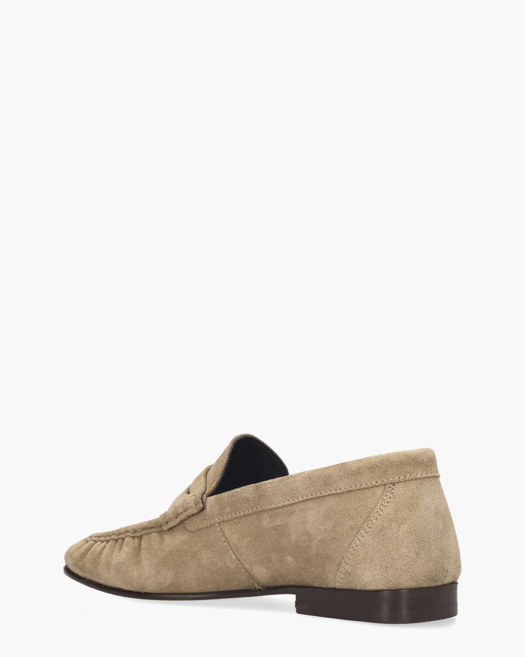 Posa Penny Loafer Wrinkle Taupe Damesloafers