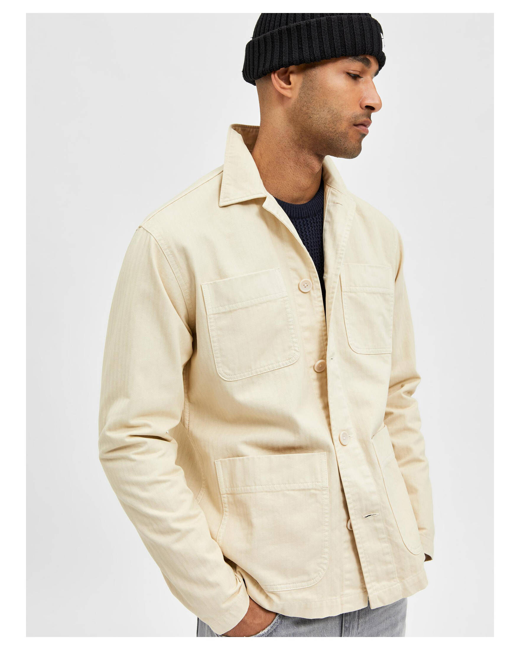 Selected Homme| Herren Hemdjacke TONY OVERSHIRT Loose Fit