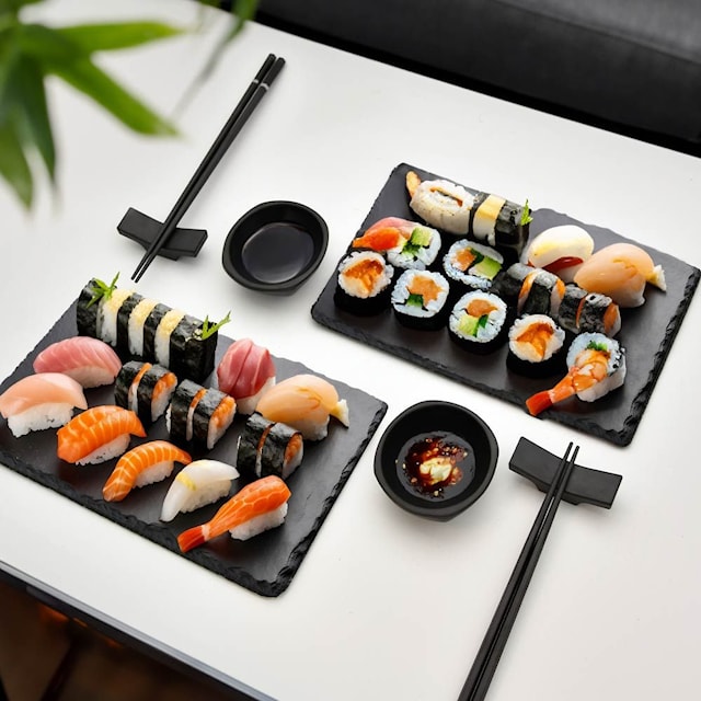 Sushi Set for two 8 pieces