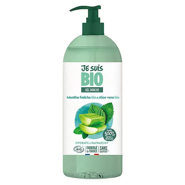 Gel de Banho I Am Organic My Fresh Mint & Aloe Vera 1L