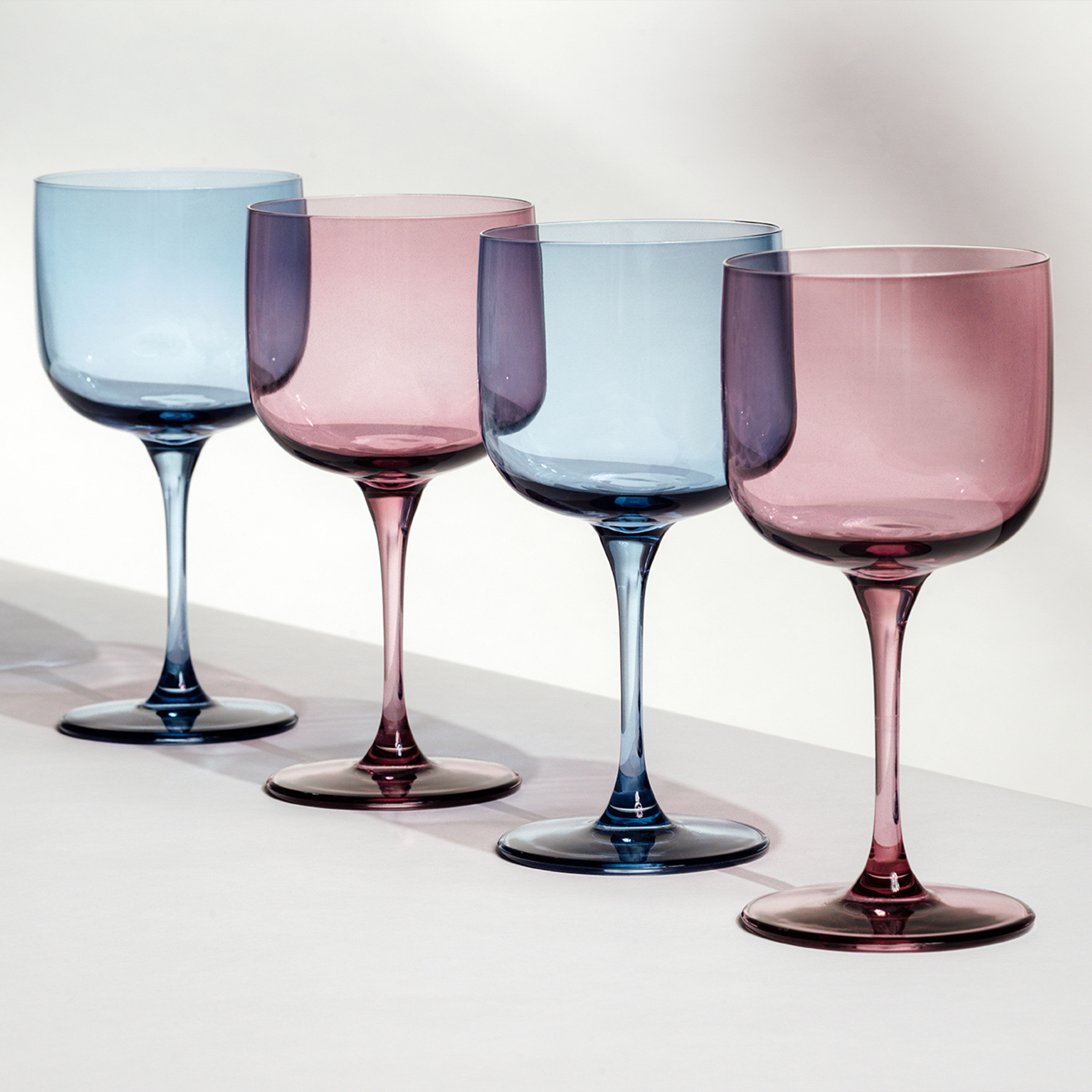 Like Glass Wine glass Purple, 6.8 oz, crystal glass