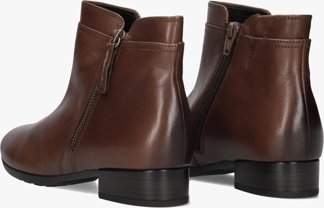 GABOR cognac gabor enkellaarsjes 718