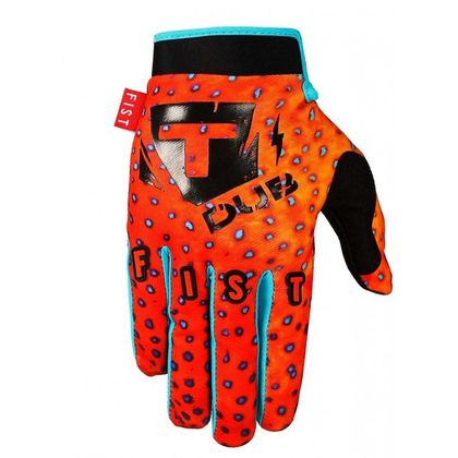 Gants cross Fist Handwear STRAPPED TDUB FLUPPIN 2024 - Orange / Bleu