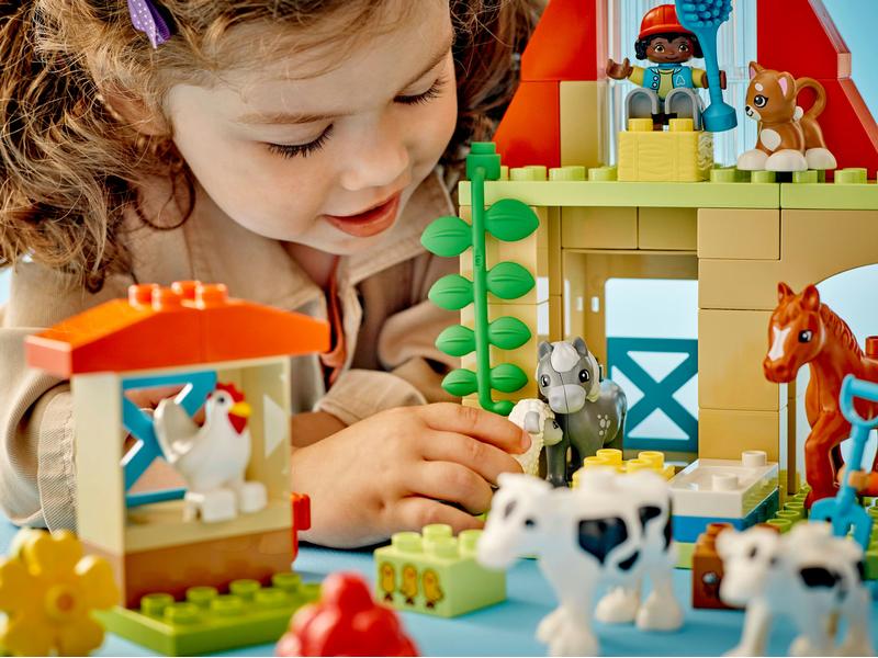 LEGO® DUPLO® Tierpflege auf dem Bauernhof 10416 Bauernhof-Spielset