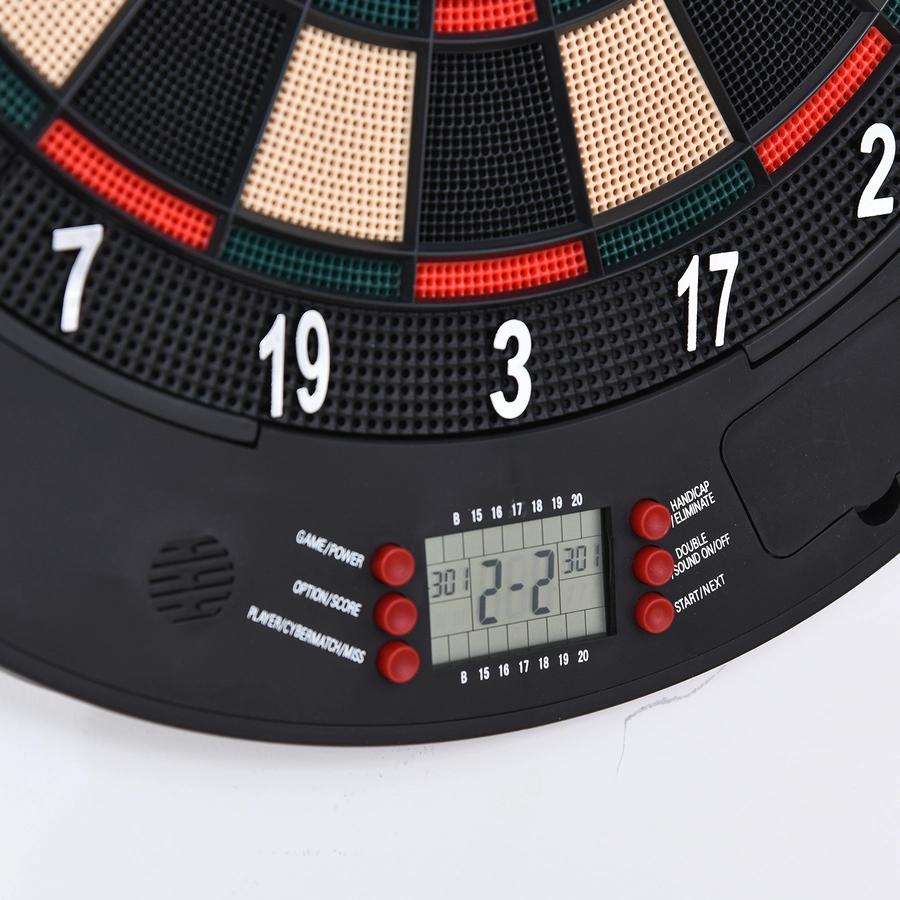 HOMCOM Elektronische Dartscheibe für 8 Spieler mehrfarbig