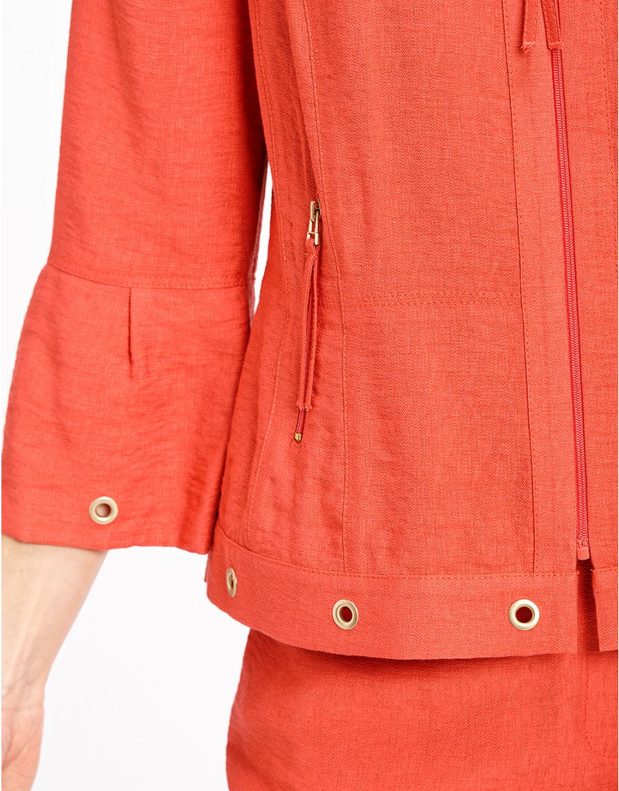 Veste chic rouge légère