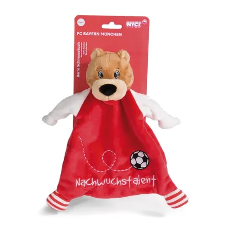 NICI Schmusetuch FC BAYERN Bär Berni