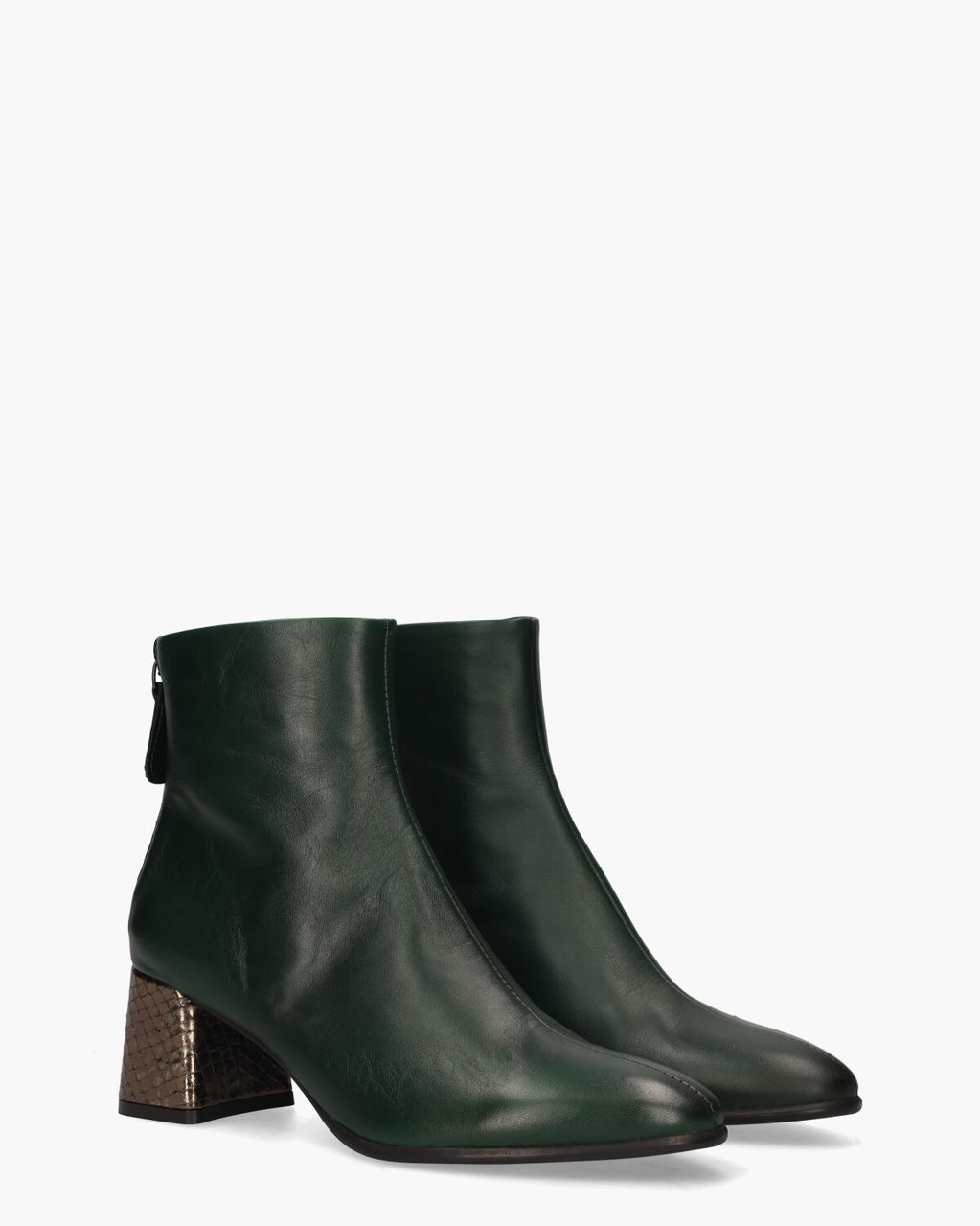 Zinda 2565 Groen Dames Enkelboots