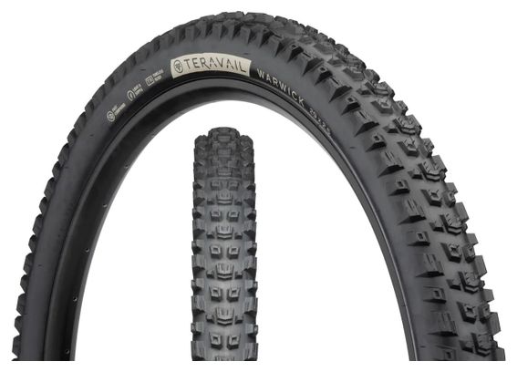 Pneu VTT Teravail Warwick 29'' Tubeless Ready Souple Light and Supple Sidewall Black