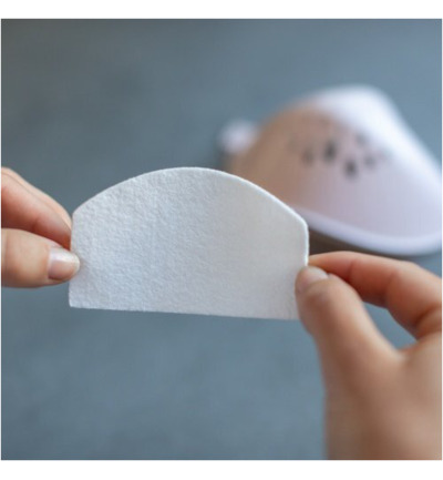 Koziol Duurzaam Herbruikbaar Gezichtsmasker Organic Softgrey (1 stuk)