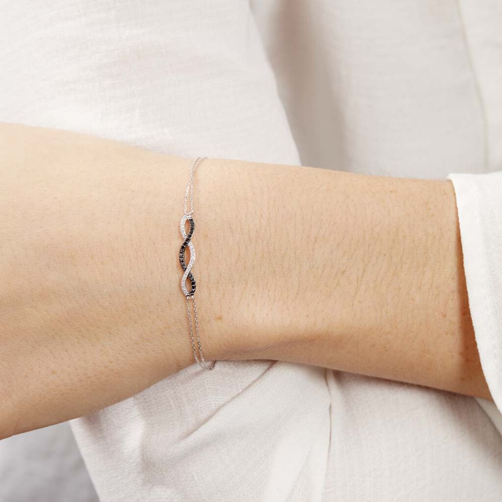 Bracelet Lilybeth Or Blanc Diamant