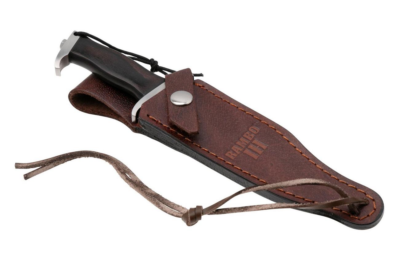 Rambo III 9433 Mini Sylvester Stallone Bowie Signature Edition, vaststaand mes
