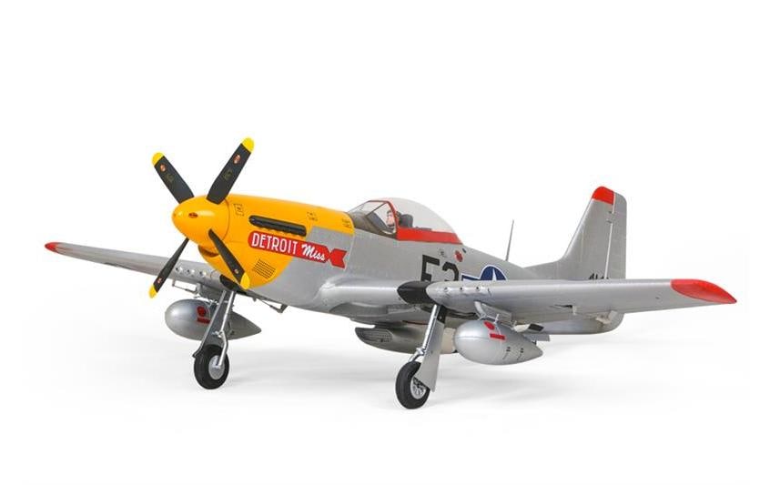 Warbird P-51 Mustang 1100 mm PNP<br>Scale Warbird mit 3S Brushless Antrieb