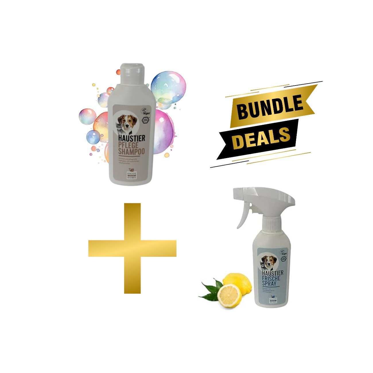 Enjoy Your Home Spar-Set Hundeshampoo 250ml + Haustier-Geruchsentferner