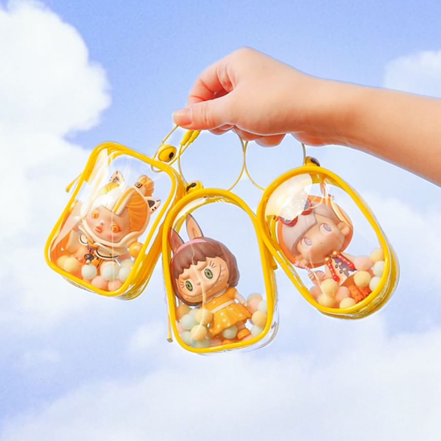 Epoch - Transparante figuur display tas sleutelhanger