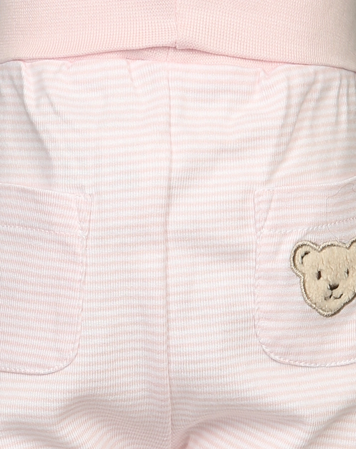 Schlupfhose BASIC gestreift in rosa
