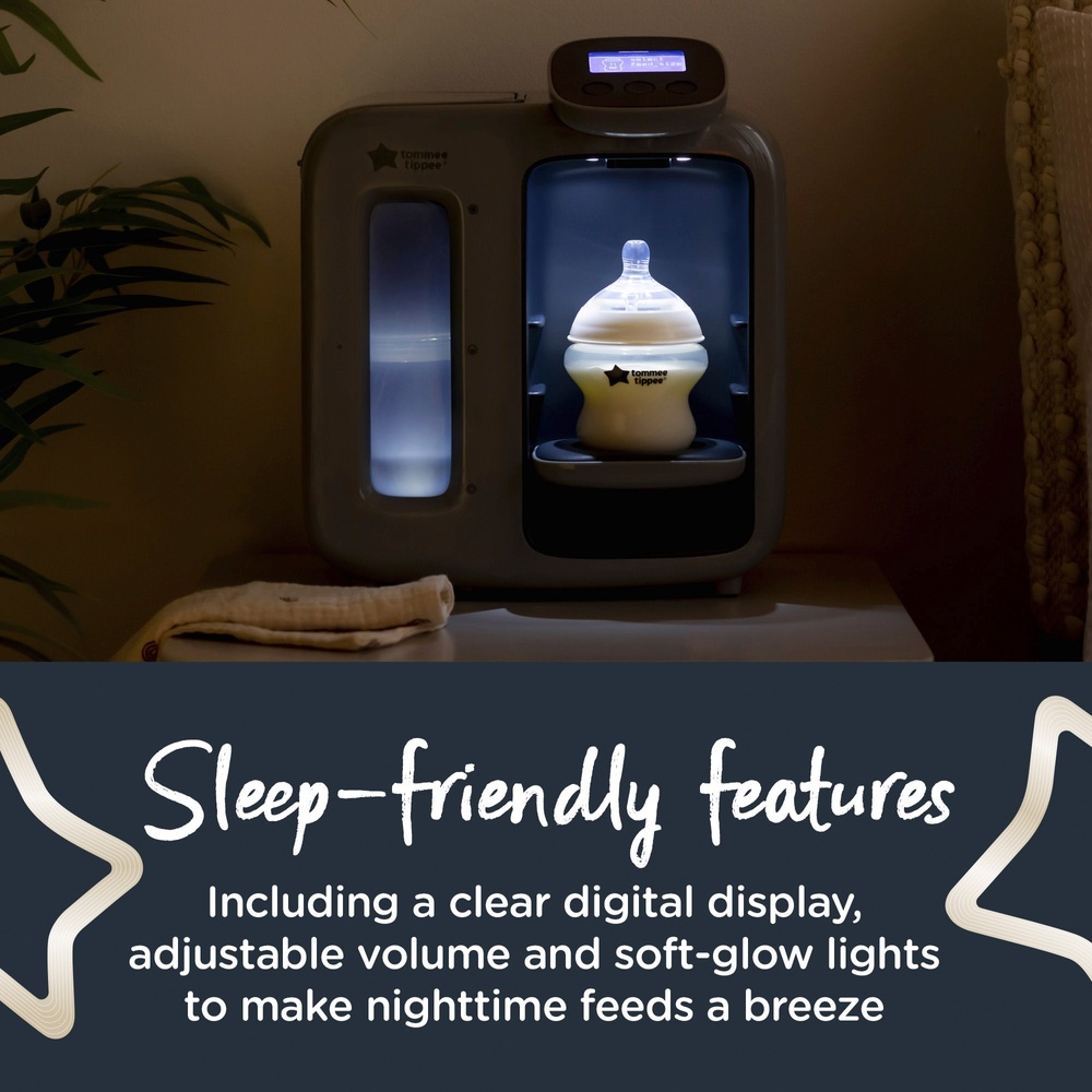 Tommee Tippee Perfect Prep Küchenmaschine Tag & Nacht Grau