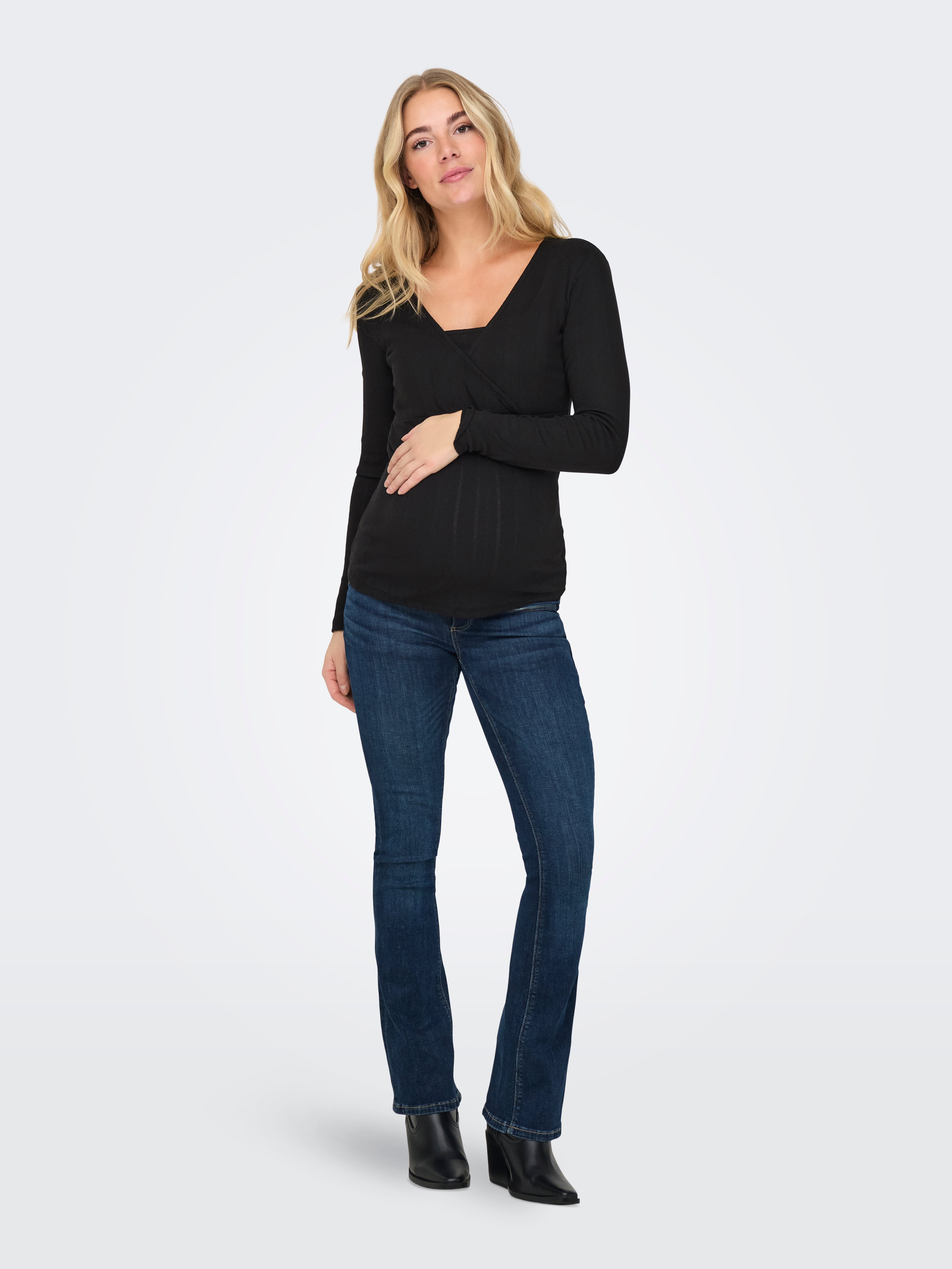 OLMLARA Top Black