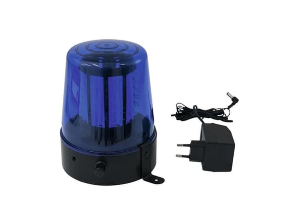 LED politilys 108 LED blå klassikere 4 W blå antall pærer (51931472)