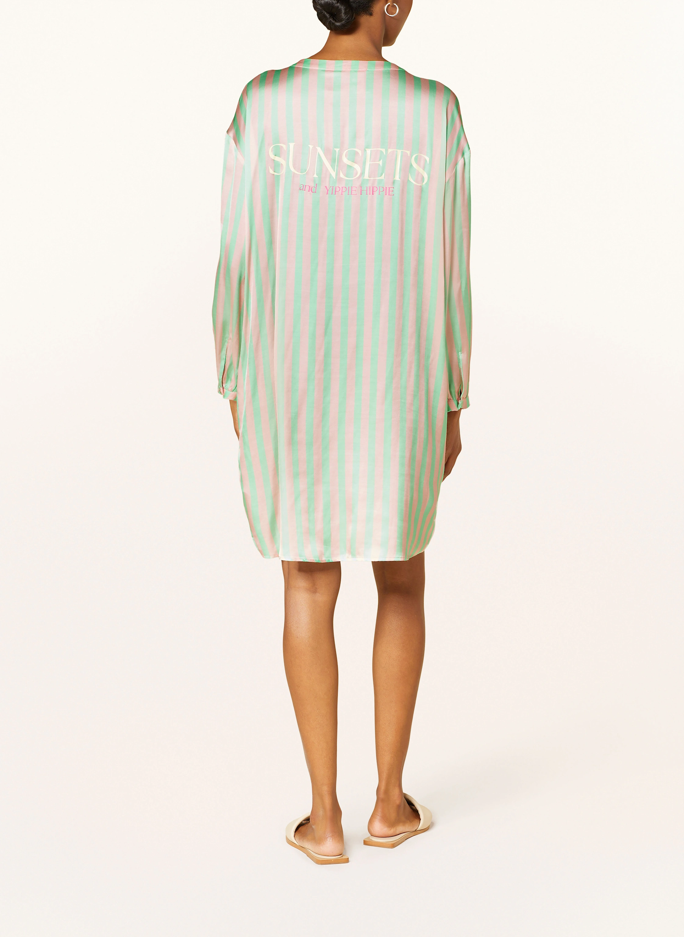 yippie hippie Kleid mit 3/4-Arm