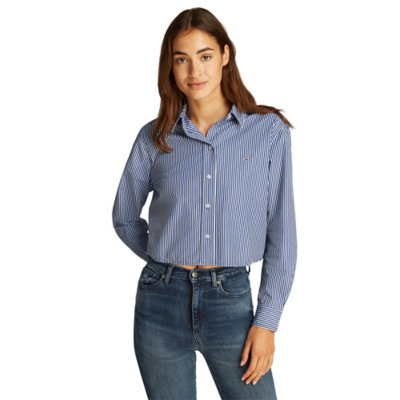 Chemise à manches longues femme Tjw Crp Rlx Poplin TOMMY HILFIGER