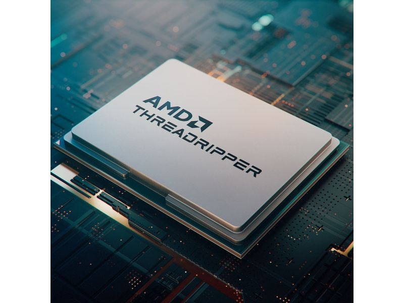 AMD CPU Threadripper 7960X 4.2 GHz AMD Threadripper-Prozessor mit 24 Kernen, 48 Threads und bis zu 5.3 GHz Taktrate