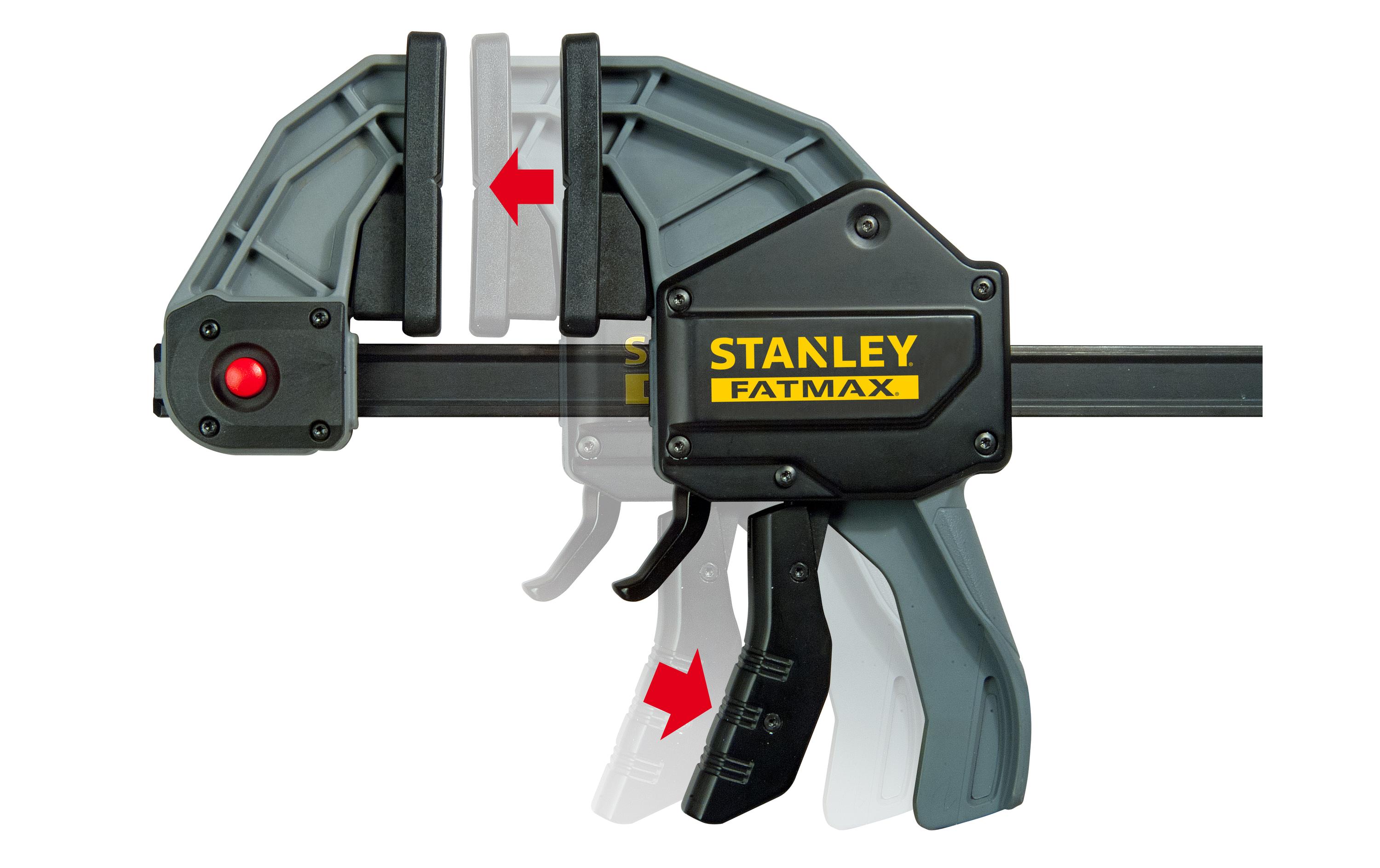 Einhandzwinge Fatmax XL 1250 mm<br>Einhandzwinge I-Profil-Schiene