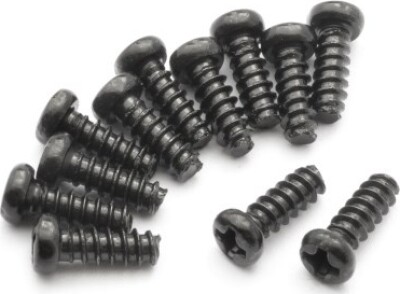 Round-Headed Screw 2.6×7Pbho - 534751 - Blackzon
