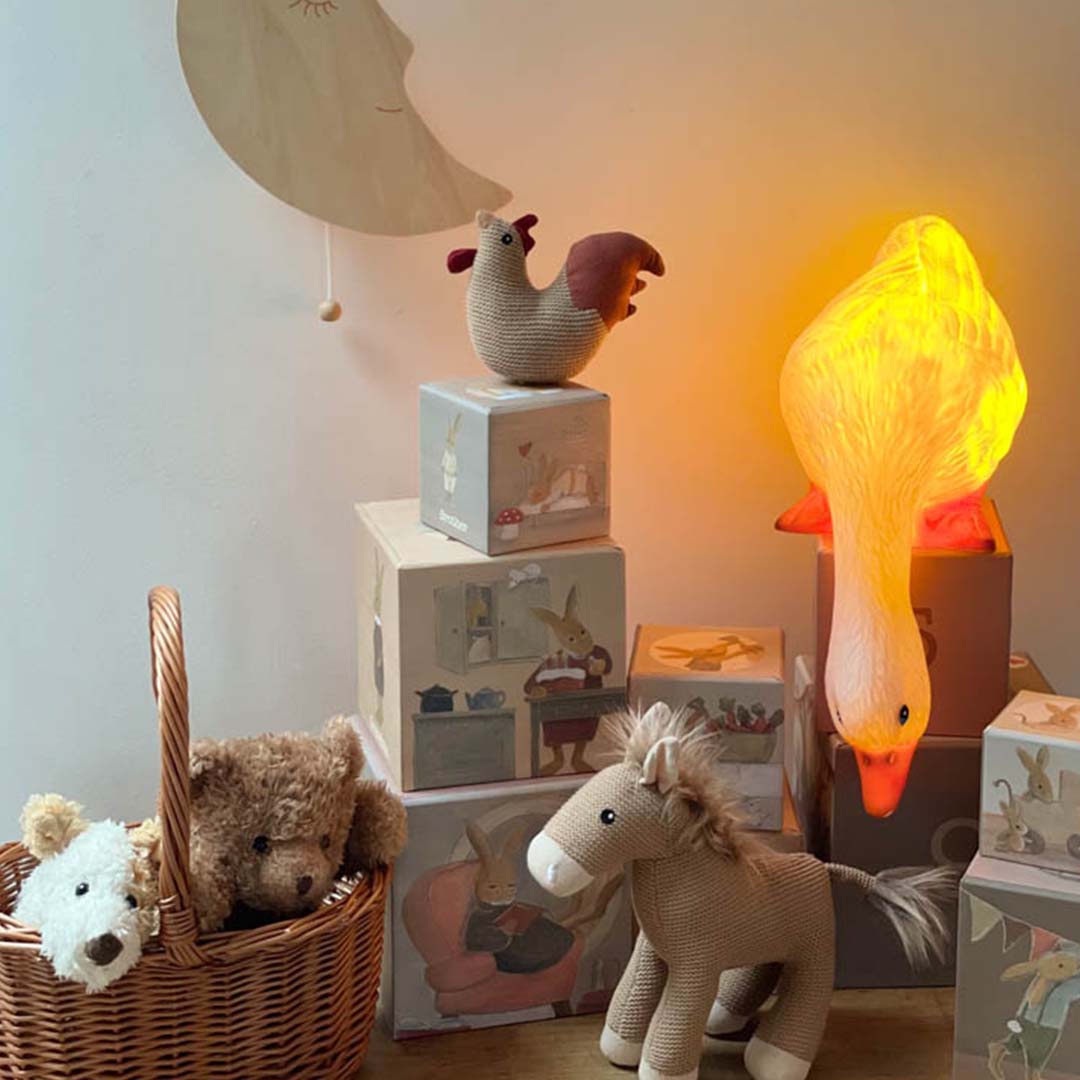 Egmont toys heico lamp eend beneden - 33 cm