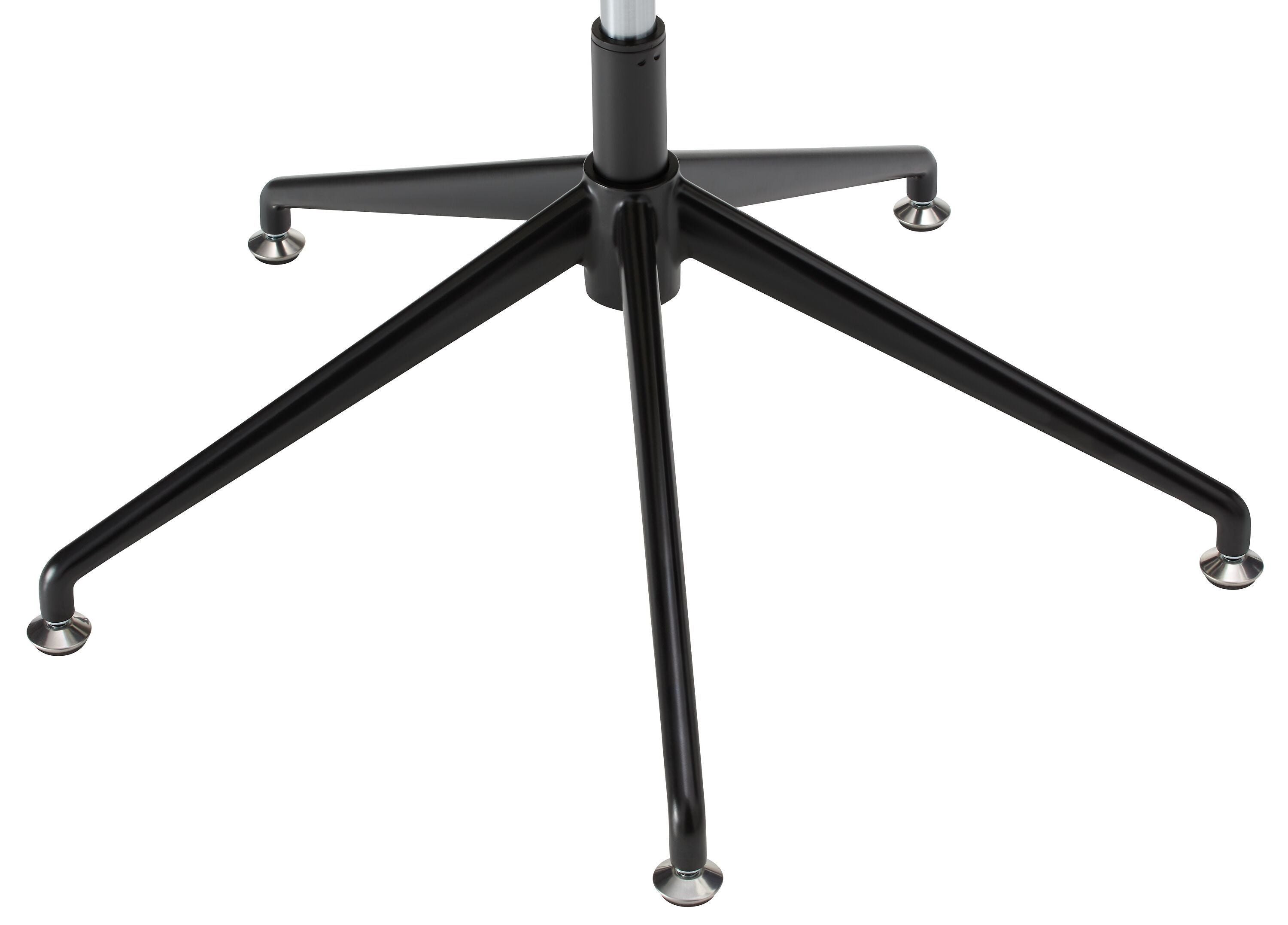 MUSK Bürostuhl - Dunkelgrau / B: 65.5 cm x T: 65.5 cm x H: 80.5 cm