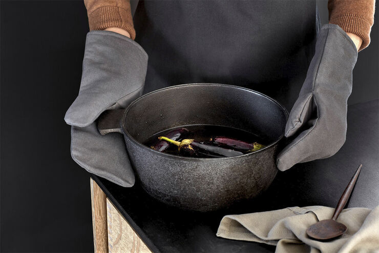 The Organic Company OvenMitts - Medium Black