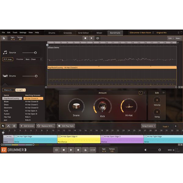 Toontrack EZdrummer 3