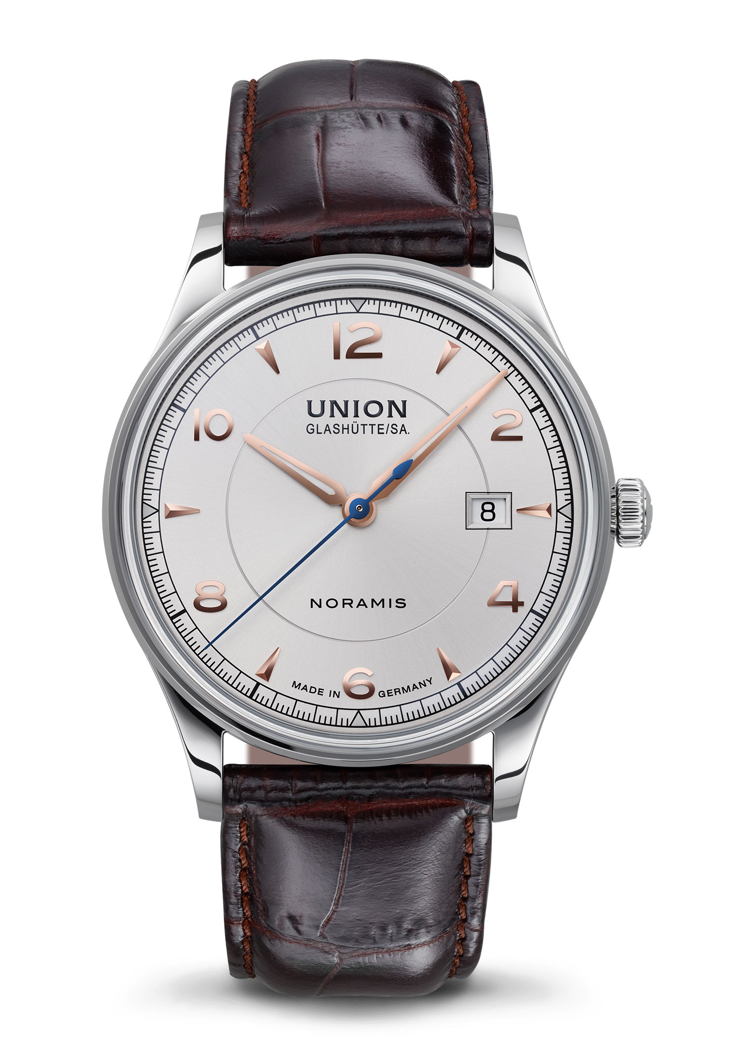 Union Glashütte SA. Noramis Datum Silber D016.407.16.037.01