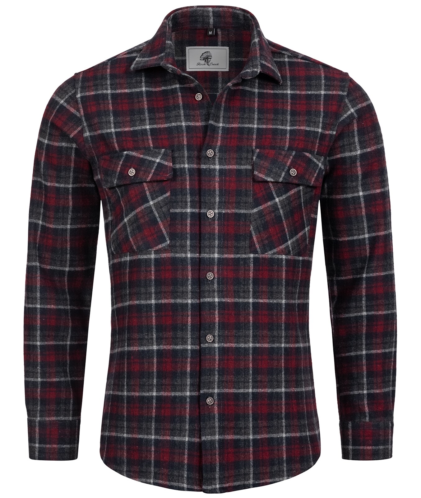 Rock Creek Hemd Kariertes Hemd Regular Fit