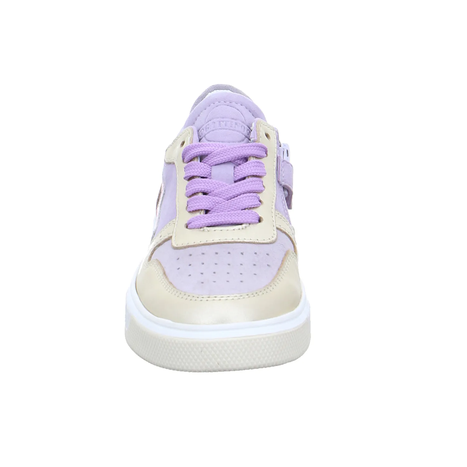 GATTINO Kleinkinder-Halbschuh Binder Flieder Leder  Sneaker