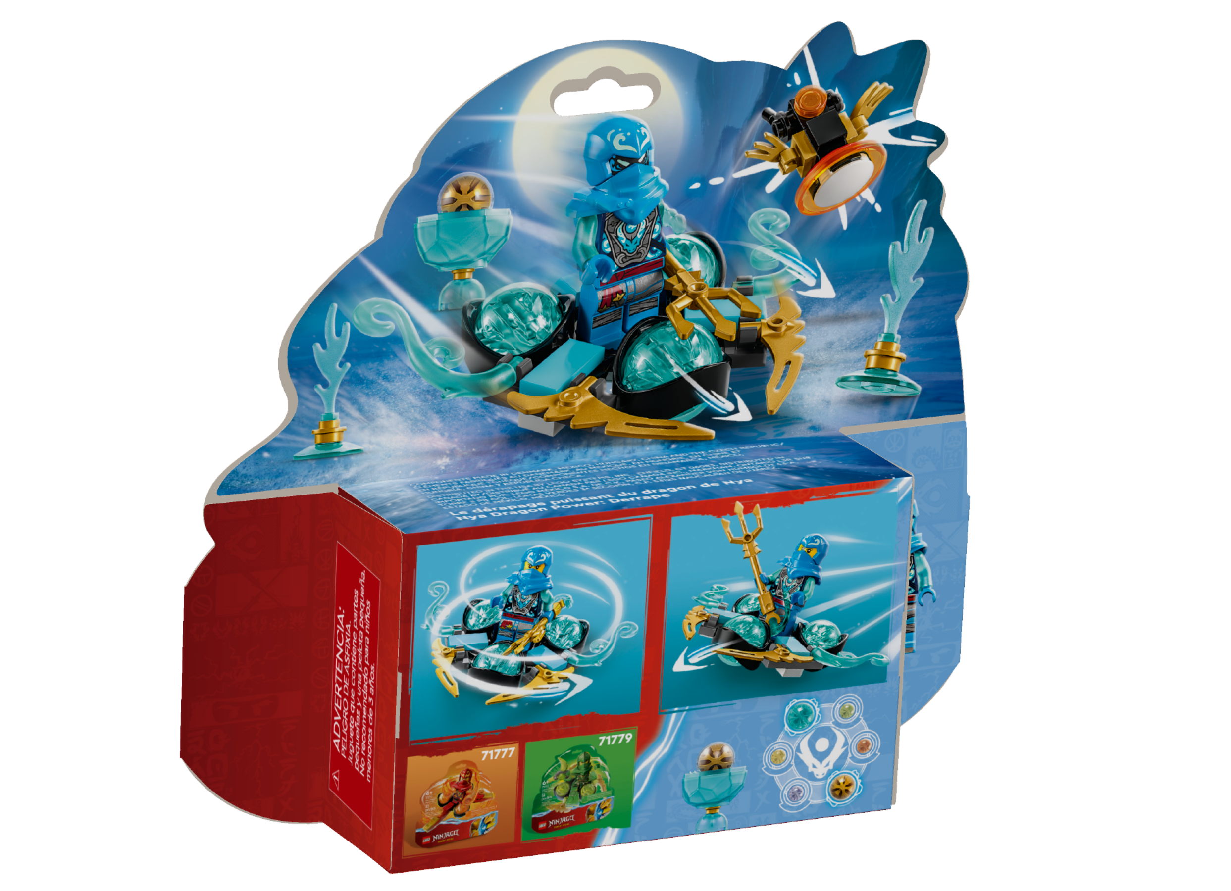 Descarrilamento de Spinjitzu: Poder do Dragão de Nya 71778