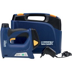 Rapid Agrafeuse/cloueuse électrique sans fil BTX140, bleu